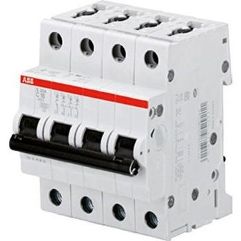 ABB Schutzschalter S204M‑C25 25 A/10 kA, 4‑polig