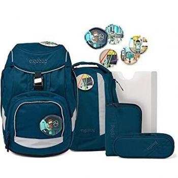 Ergobag Pack Set ergonomischer Schulrucksack, 6-teilig