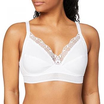 Sujetador Playtex Sin Aros con Encaje Elegante