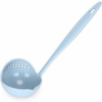 Cuchara coladora de paja de trigo
