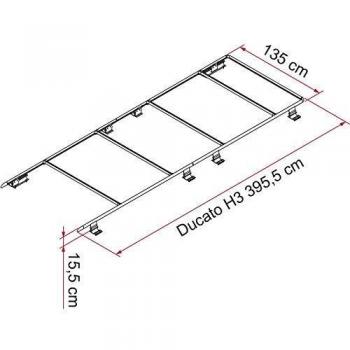 Dachreling Roof Rail Ducato H3
