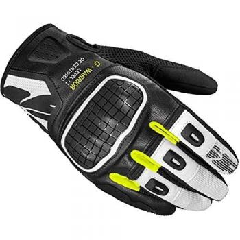 Spidi G-Warrior Motorradhandschuhe - Schwarz Weiss - S - Herren