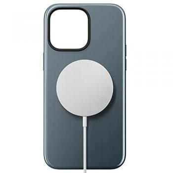 NOMAD - Custodia Sportiva MagSafe per iPhone 14 Pro Max, Blu Polare