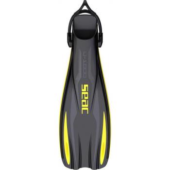 Pinne Subacquee Seac U-1000 Giallo e Nero M-L