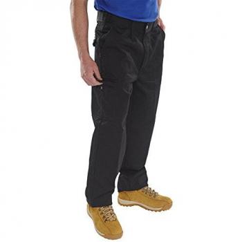 Beeswift Heavyweight Drivers Trousers Black 44
