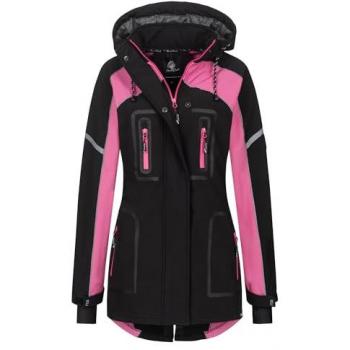 Rock Creek Softshelljacke Schwarz