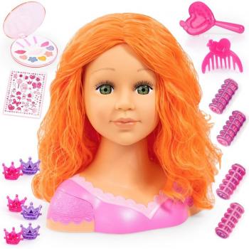 Bayer Frisier- & Schminkkopf »Charlene Super Model, orange«