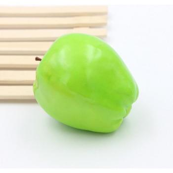 2PCS 8.3*7.5CM Faux Apple Fruits for Crafting