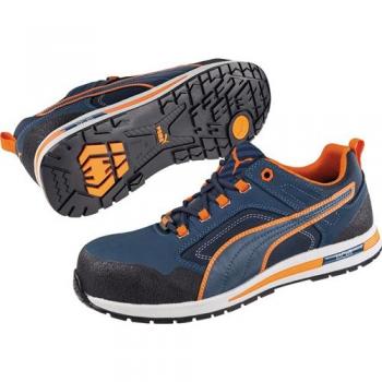 Albatros AER55 Impulse Low Safety Shoes S1P ESD HRO SRA Blue/Orange Size 40