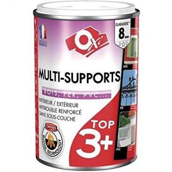 Owatrol Peinture multi supports bois fer alu galva zinc pvc métaux 0.25L OXI direct sans sous couche Couleurs aux choix