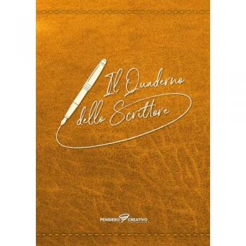 Il quaderno dello scrittore. Copertina arancione