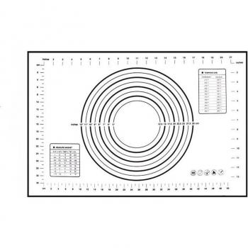 Silicone Backrollmatte „Matte Finish“ – Hochtemperatur‑Pad für Kuchen & Pizza