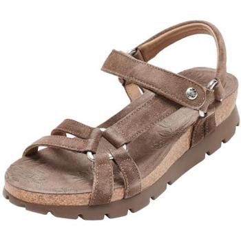 Panama Jack SALLY B7 – Soft‑Velour Stone‑Sandale