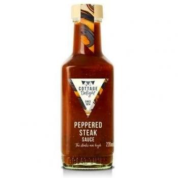 Artisanal Peppered Steak Sauce from Cottage Delight