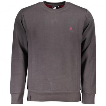 US Grand Polo Grauer Baumwollpullover - L