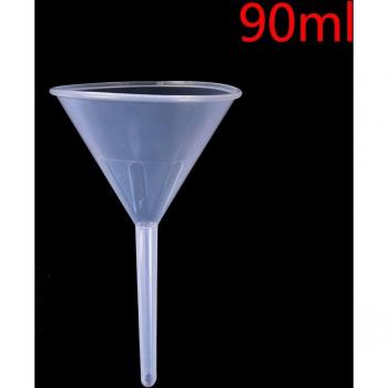 Mini Clear Plastic Filter Funnel for Narrow Bottlenecks