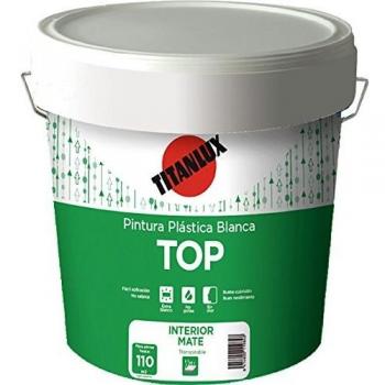 Pintura plástica Titan blanca mate 05 kg