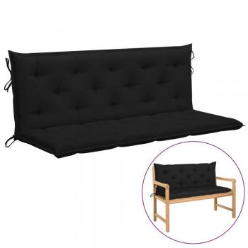 Almohada para Balancín Negro 150 cm VidaXL
