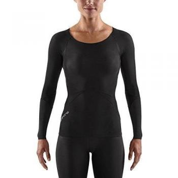 Camiseta de Running SKINS Long Sleeve RY400 Negra Infantil