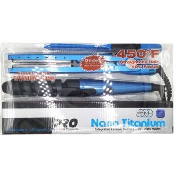 Bigoudi cheveux fer à lisser 11/4 titane nano 450F