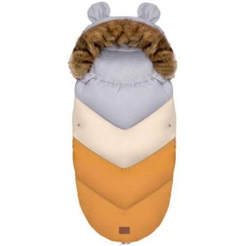 Sac de couchage Teddy Pro-V pour bébé pastel orange