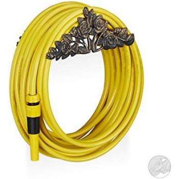 Relaxdays Gartenschlauchhalter für 20,0 m