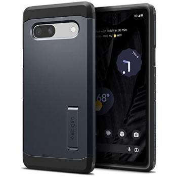 Cover Protettiva Spigen Tough Armor per Google Pixel 7a - Grigio