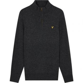 Lyle & Scott Strickpullover mit kleiner Stickerei