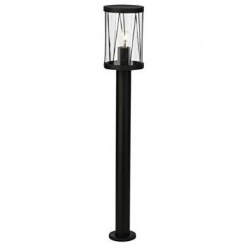 BRILLIANT lampe Reed lampadaire d'extérieur noir mat échelle A ++ à E