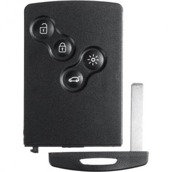 4-Tasten Smart Card Auto Schlüssel 43Hz PCF7952 Chip Fernbedienung für Renault Megane 3