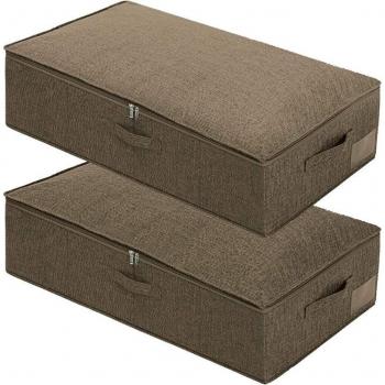 2 PCS Foldable Storage Bags for Under Bed with Handles