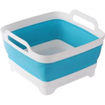Collapsible Cutting Board and Drain Basket