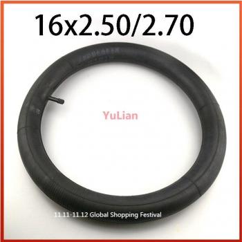 16x2.50 Inner Tube with Straight Valve Stem for Electric Scooter ATV Dirt Pit Bike Motorcycle