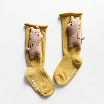 Chaussettes à volants pour enfants en coton - lot de 3 paires