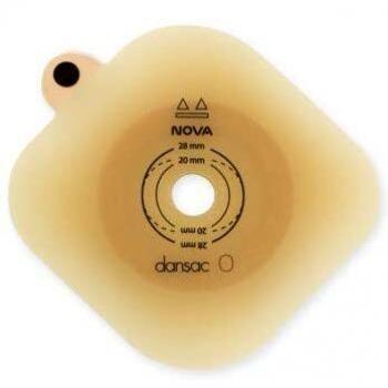 Dansac Nova2 Placca Piana Per Stomia Foro 15/62mm 70mm 5pz