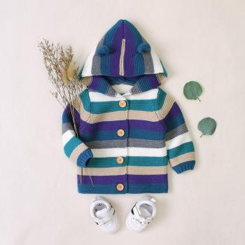 Manteau Tricoté Mixte Pour Enfants