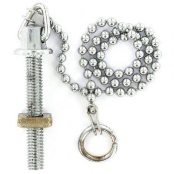 Securit Sink Chain & Stay 300mm Chrome