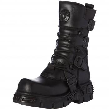 Stivali New Rock Nomada Black EU45 Uomo Nero