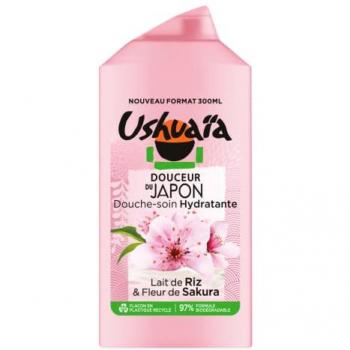 Gel Shower Ushuaia Gusto Giapponese Latte di Riso & Fiore di Sakura 300ml