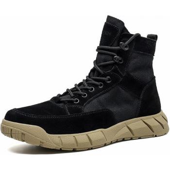 Botas de nieve de cuero dividido para hombre
