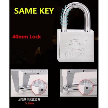 Cadenas Multifonction Inox 40 mm – Serrure de Porte