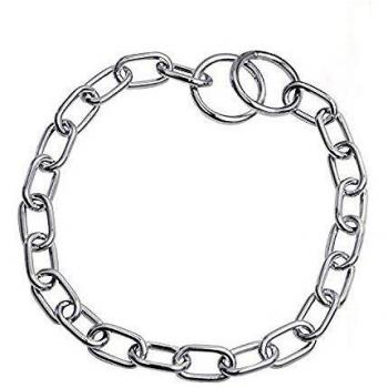 Collier maillon court pour chien