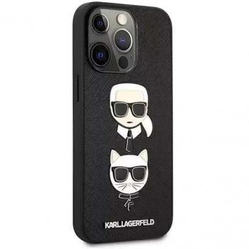 Karl Lagerfeld Smartphone Case für iPhone 13 Pro Max, Schwarz