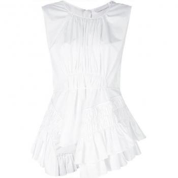 TWOTWINSTYLE ärmelloses O-Nacken Shirt