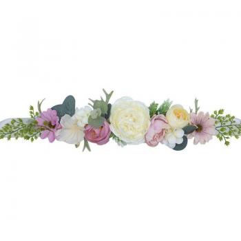 Kyunovia Floral Satin Sash