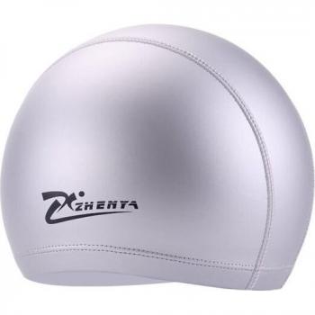 Gorro de natación PU para cabello largo