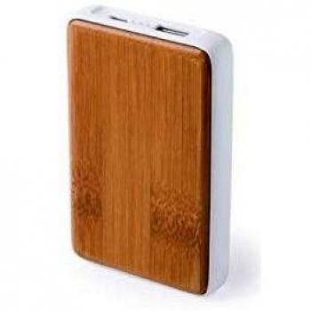 Cargador Portátil de Bambú 4000 mAh