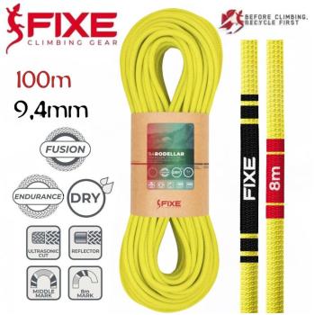 Cuerda Fixe Rodellar Fusion Dry 9.4 mm 100 m