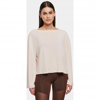 Urban Classics Damen Langarmshirt mit U-Boot-Ausschnitt