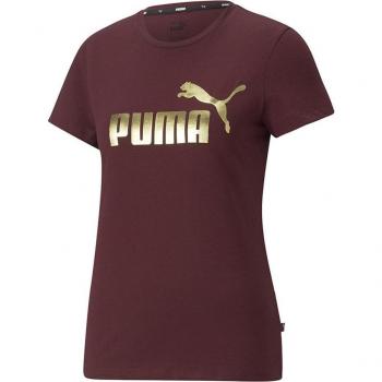 Camiseta Puma Metallic Granate para Mujer